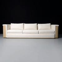 Large J. Robert Scott Custom Sofa, 100W - Sold for $4,160 on 05-24-2025 (Lot 401).jpg